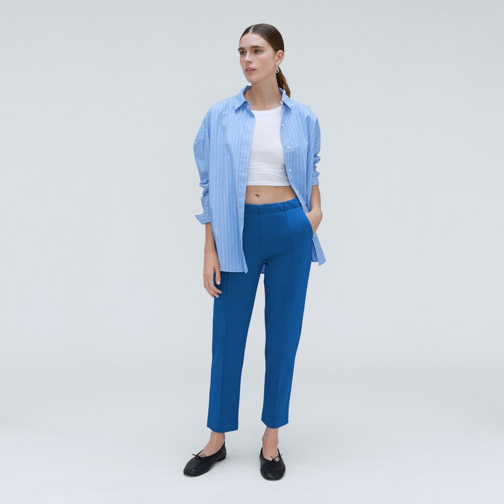 The Dream Pant® in Lapis Blue — front view