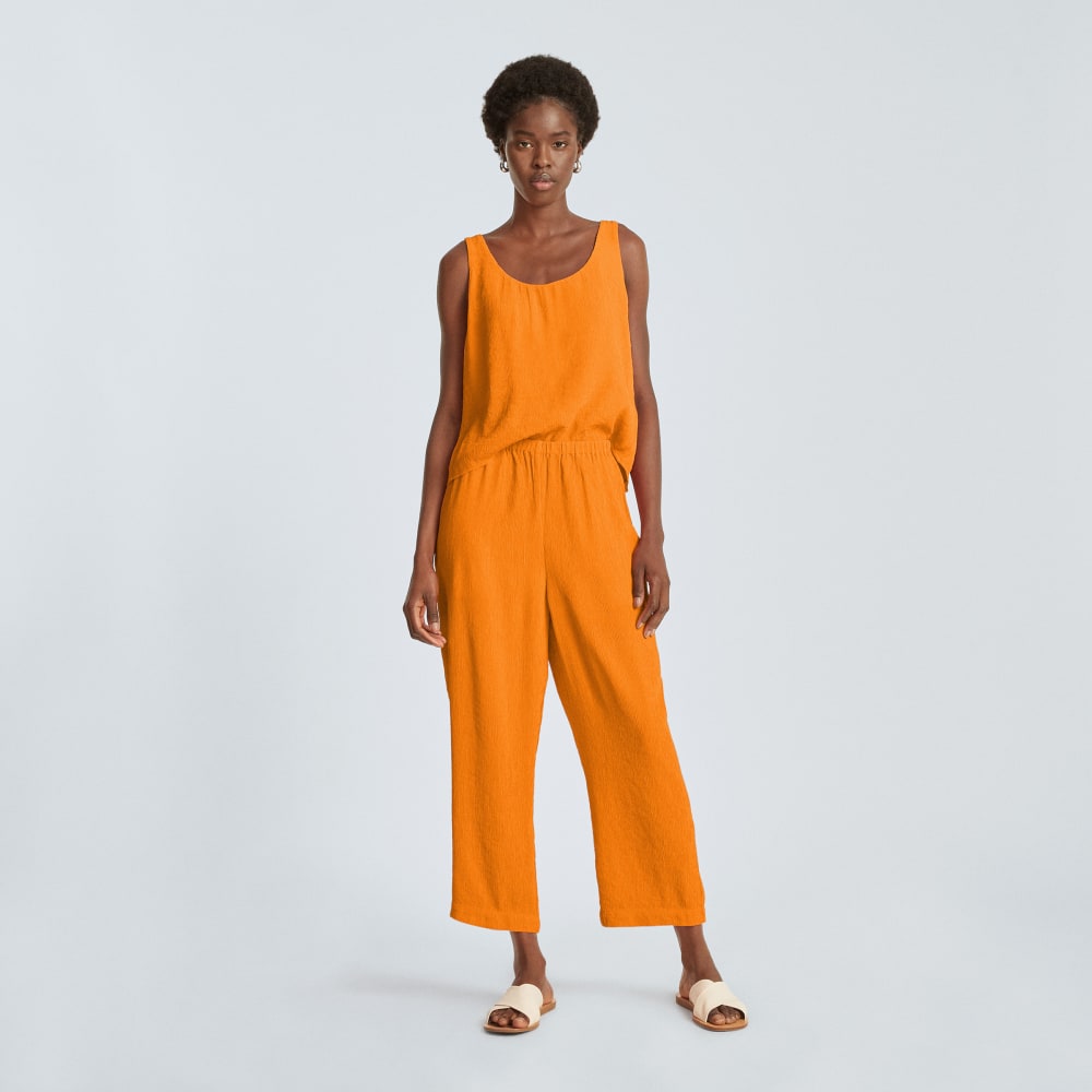The Naia™ Ripple Pant in Turmeric — detail view