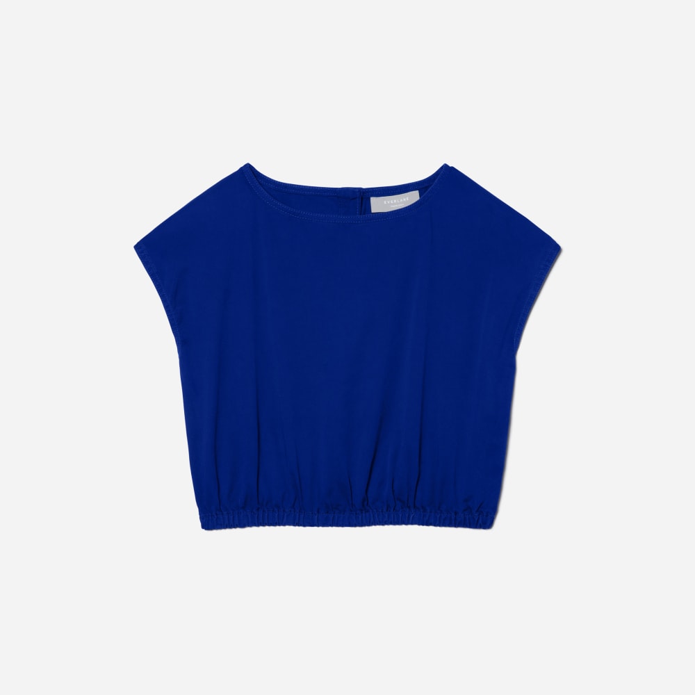 The Bubble Top in Cobalt — front view