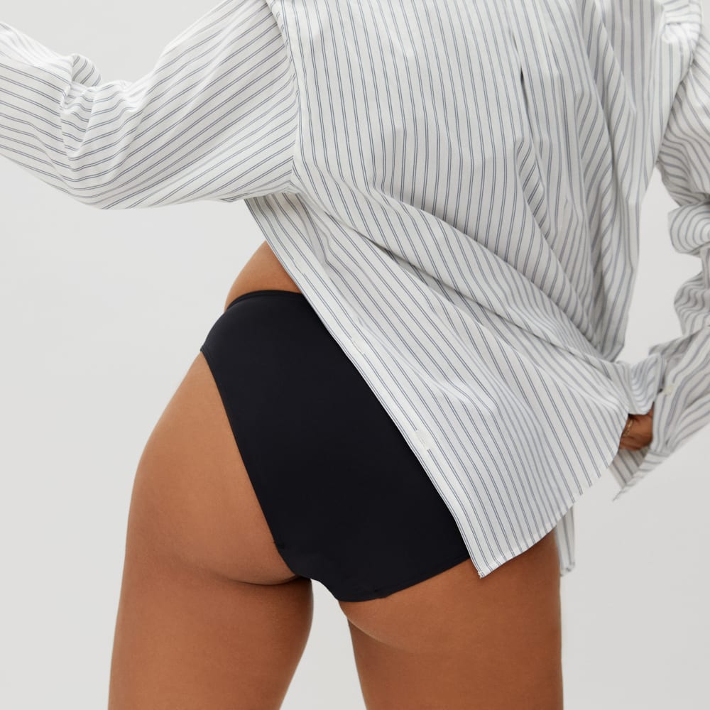 The Bikini Bottom in Black — detail view