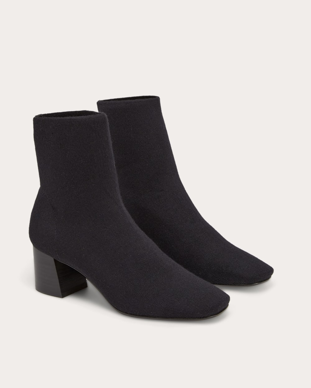The Day Boot in ReKnit in Black — detail view