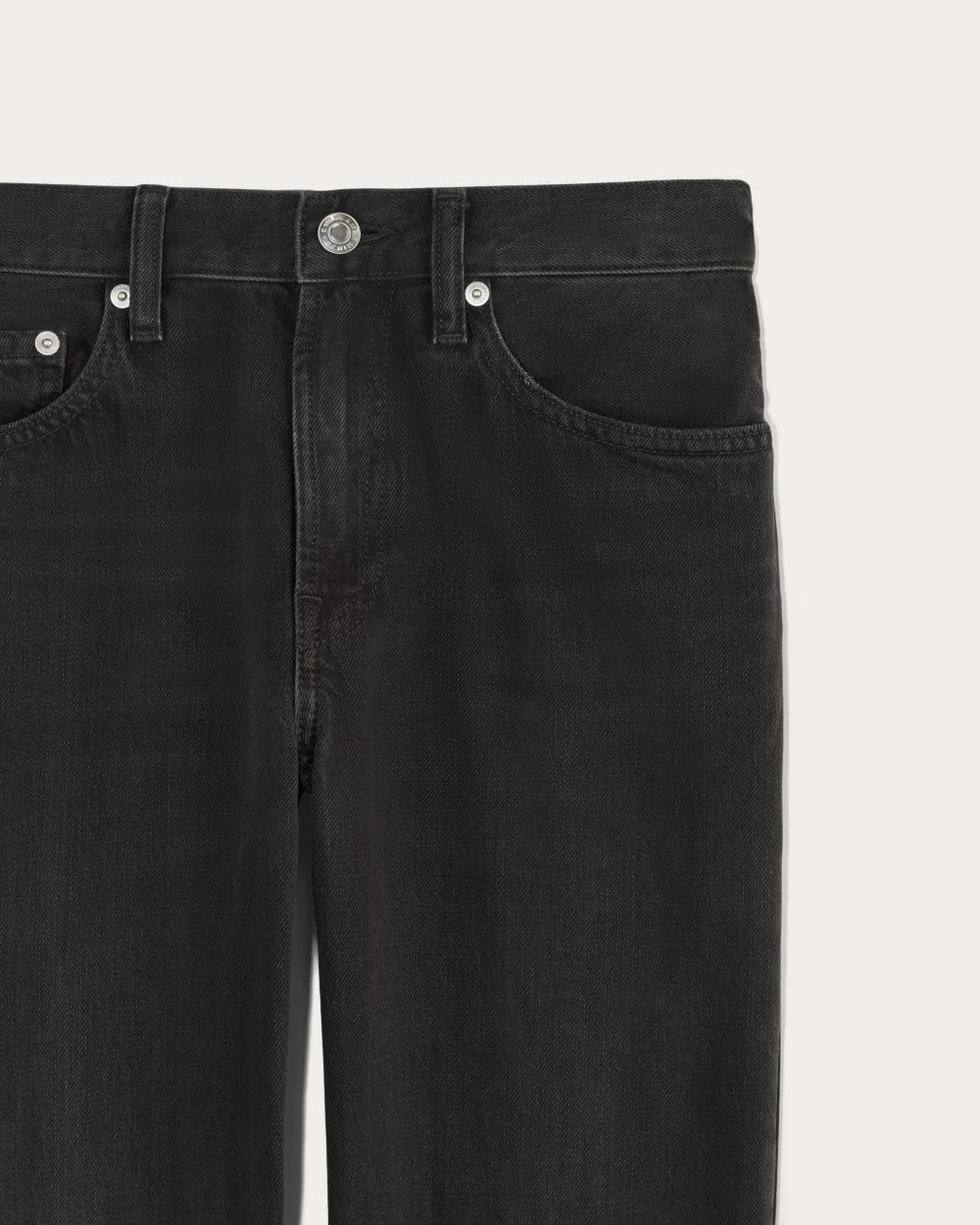 The Super-Soft Relaxed Jean in Stormy — detail view