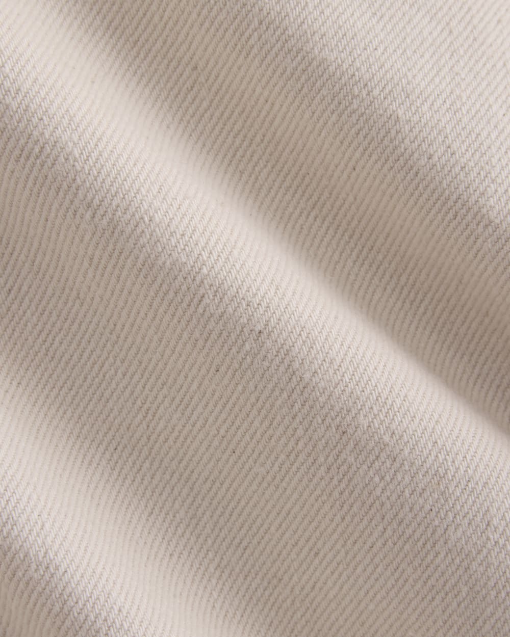 Denim Utility Mini Skirt in Calico Ecru — detail view