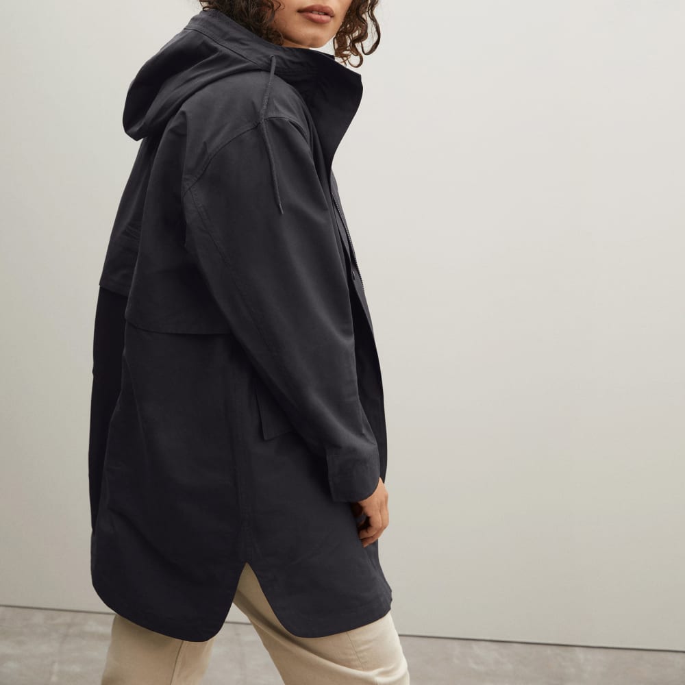 The Anorak in Black — detail view