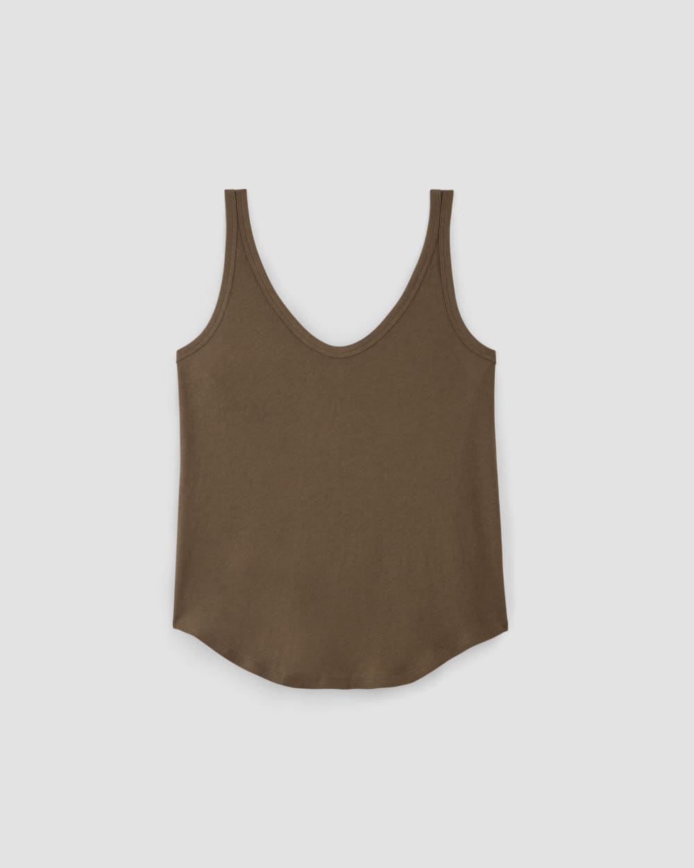 The Air Cami in Cocoa — alternate view