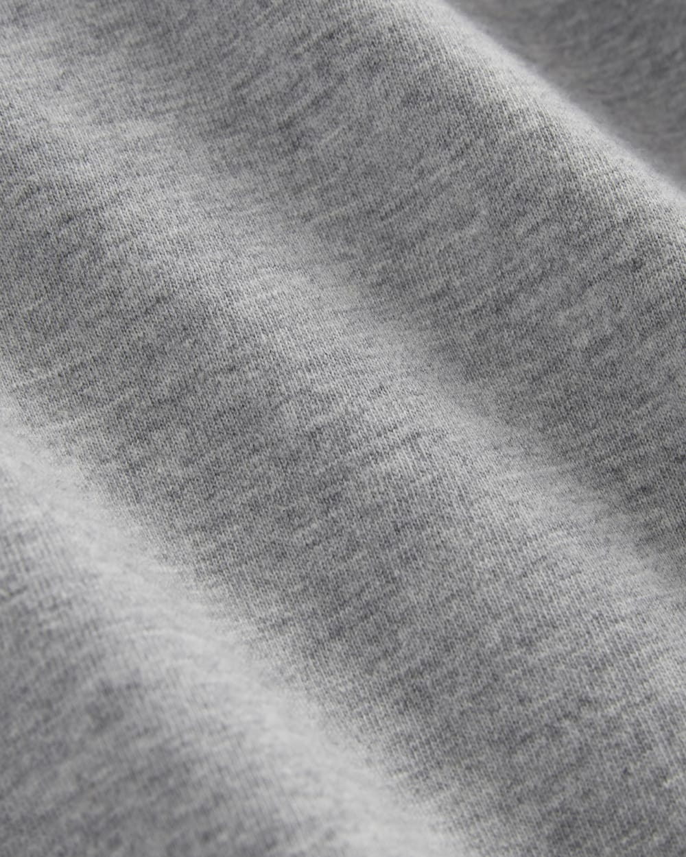 The Tank in Essential Cotton in Heathered Grey — detail view