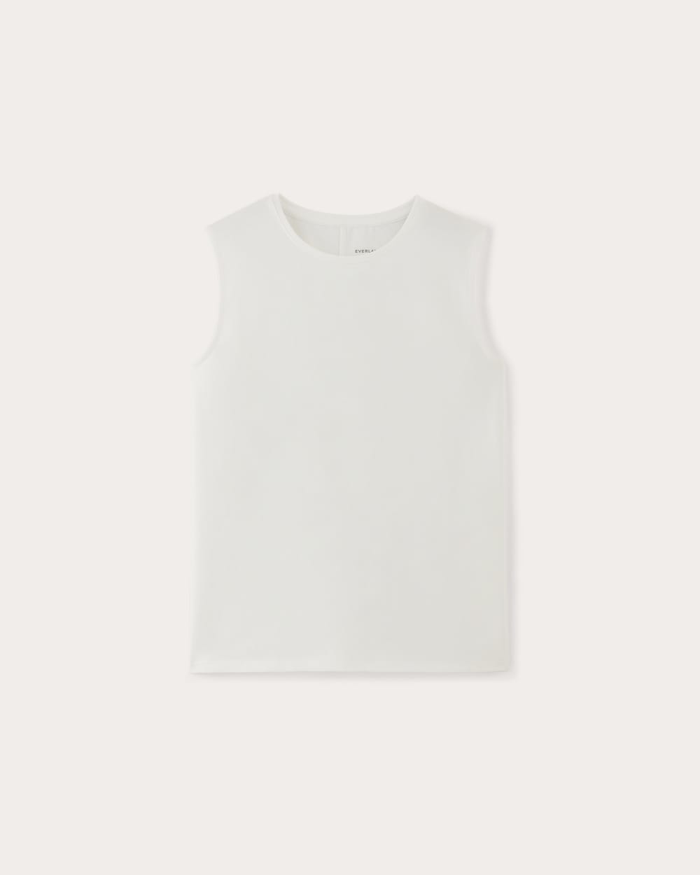 The Form Tank in White — alternate view