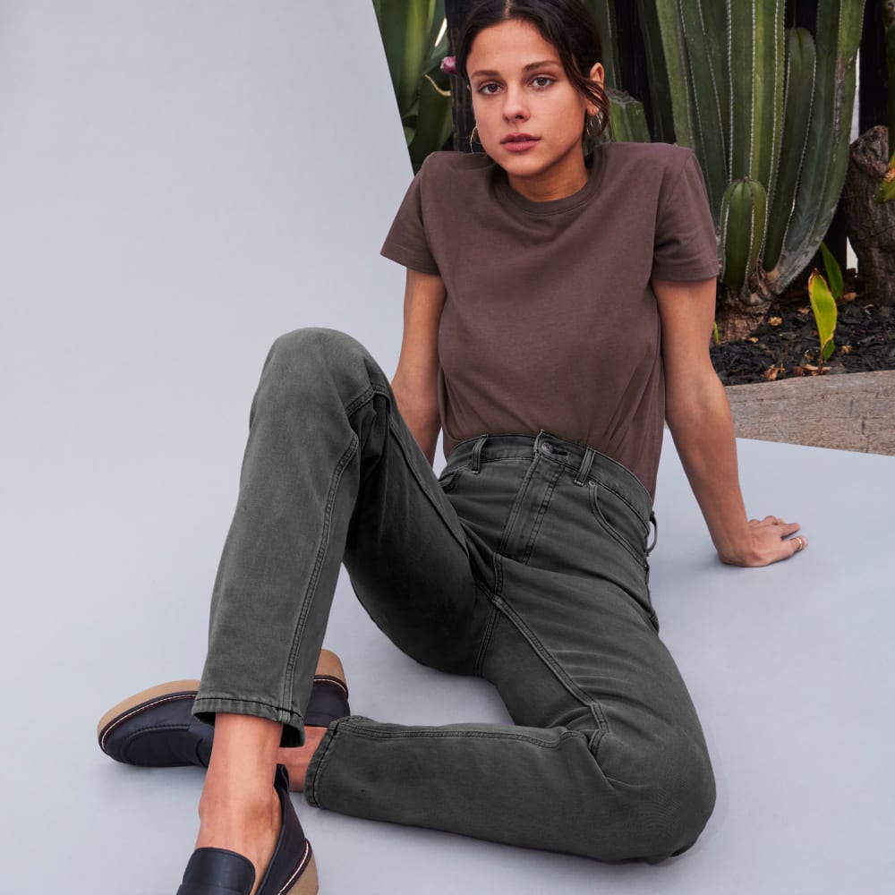 The Way-High® Slim Jean in Ash — detail view