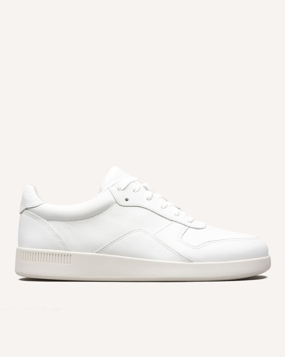 The Court Sneaker in White — front view