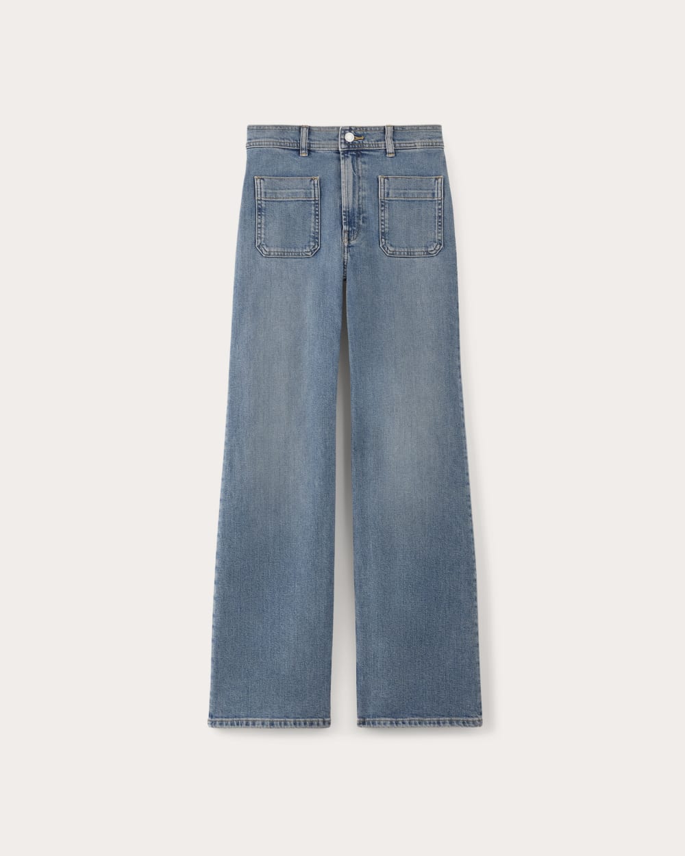 The '70s Wide Jean in Vintage Light Indigo — alternate view