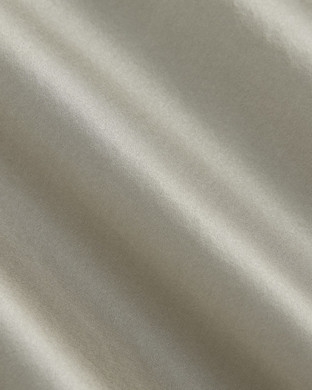 Slip Skirt in Silk Charmeuse in Peyote — detail view