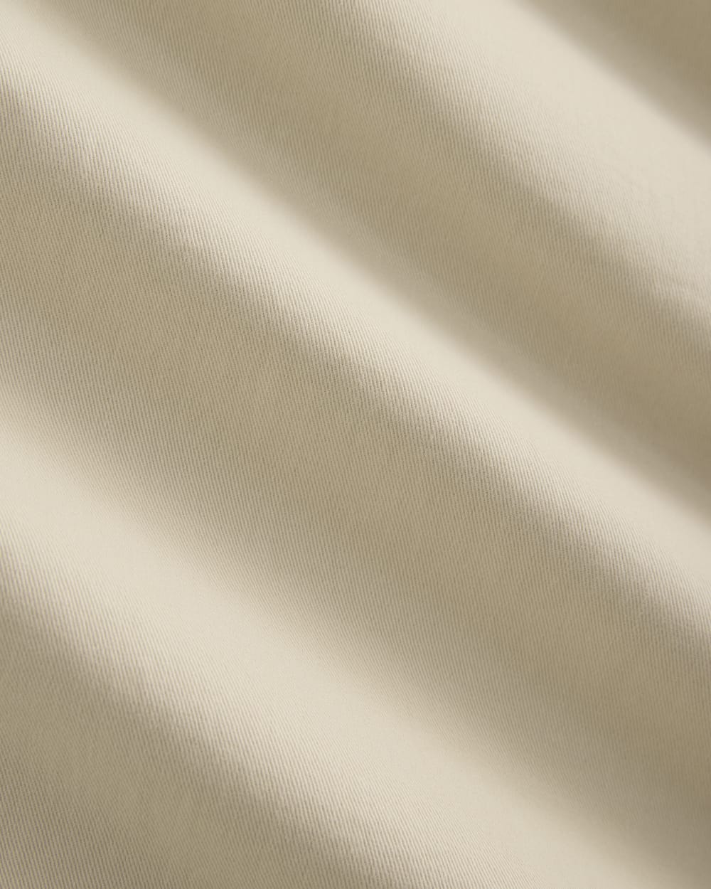 Cotton Twill Chino in Peyote — detail view