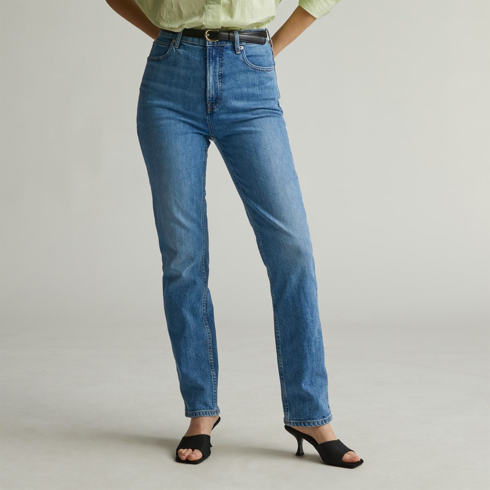 The Way-High® Slim Jean in Sail Blue — front view
