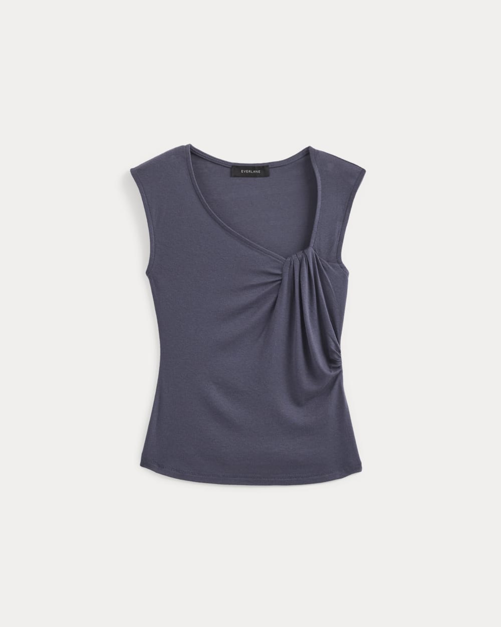 Asymmetrical Top in Butterluxe in Graystone — alternate view