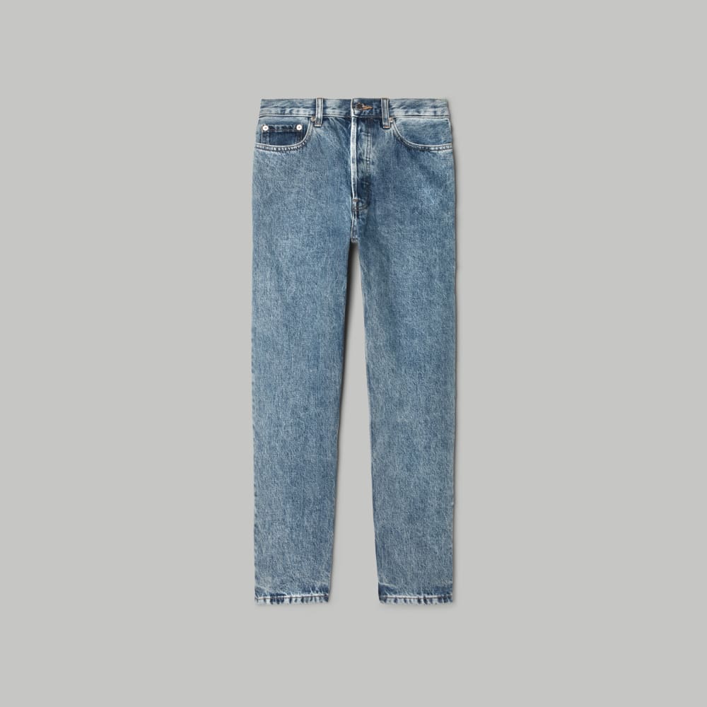 The Rigid Slouch Jean in Acid Wash — alternate view