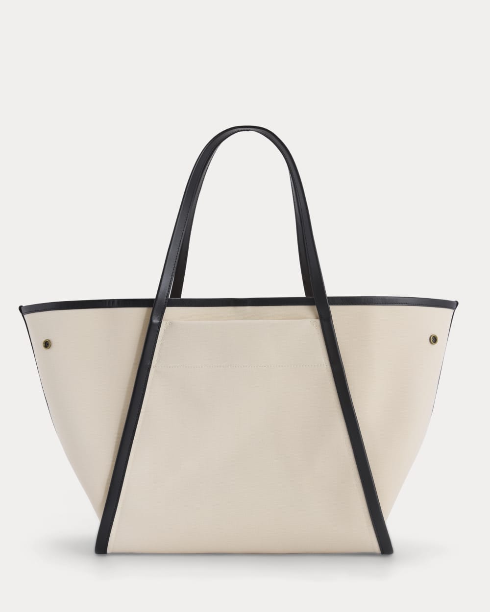 Canvas Lug Tote in Birch — front view
