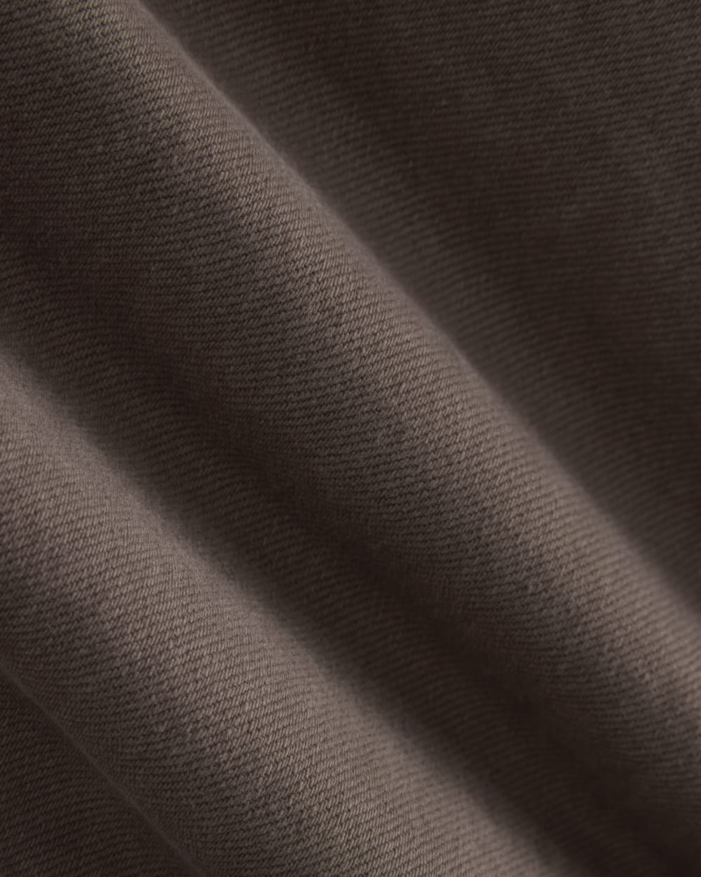 Denim Easy Short in Chocolate Chip Brown — detail view