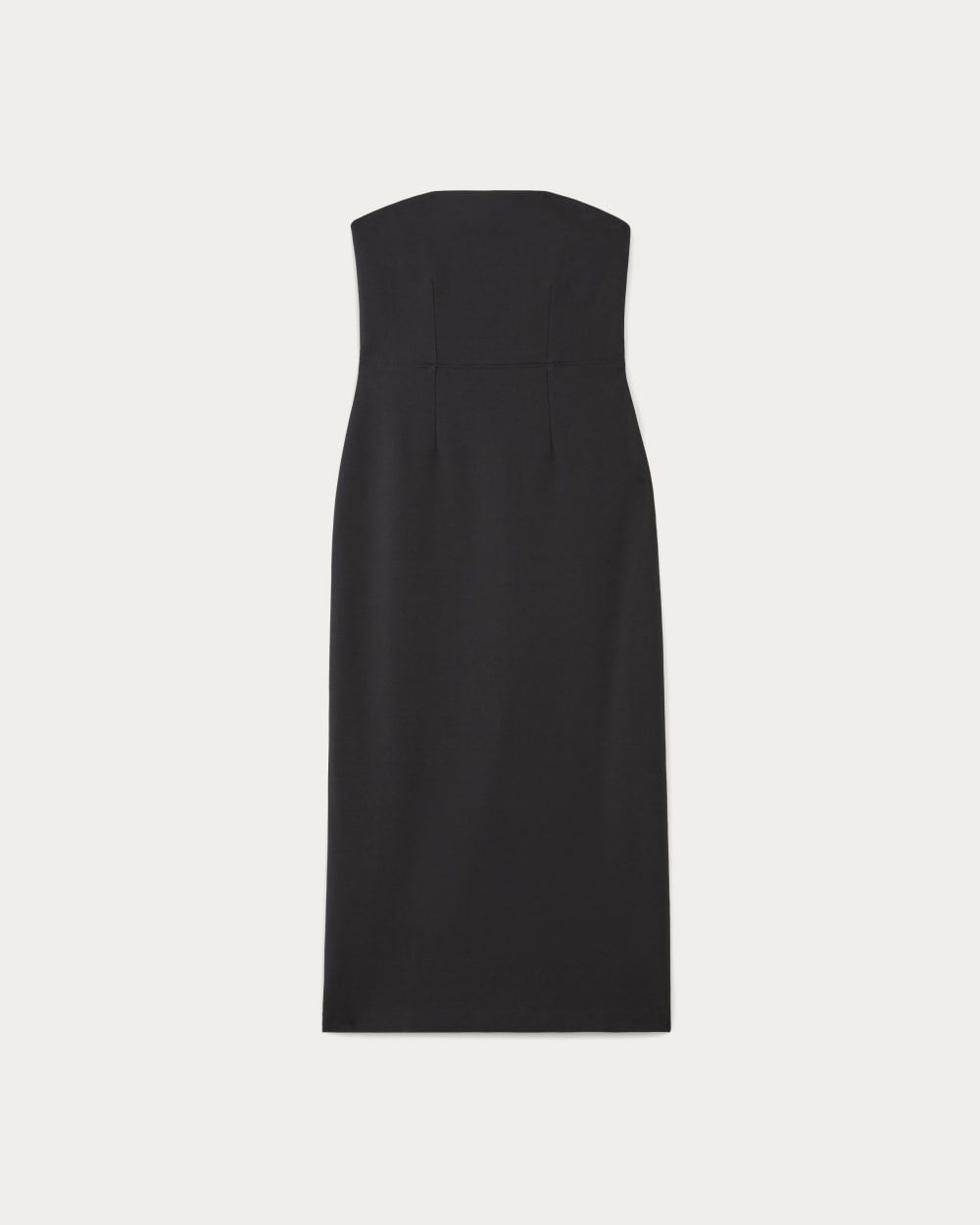 The Dream Strapless Dress in Black — alternate view