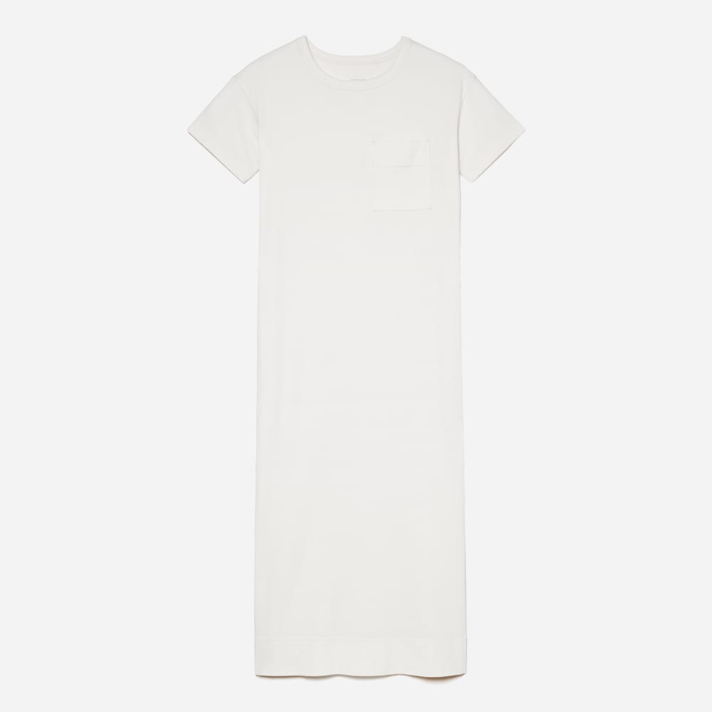 The Organic Weekend Maxi Dress in Canvas — front view