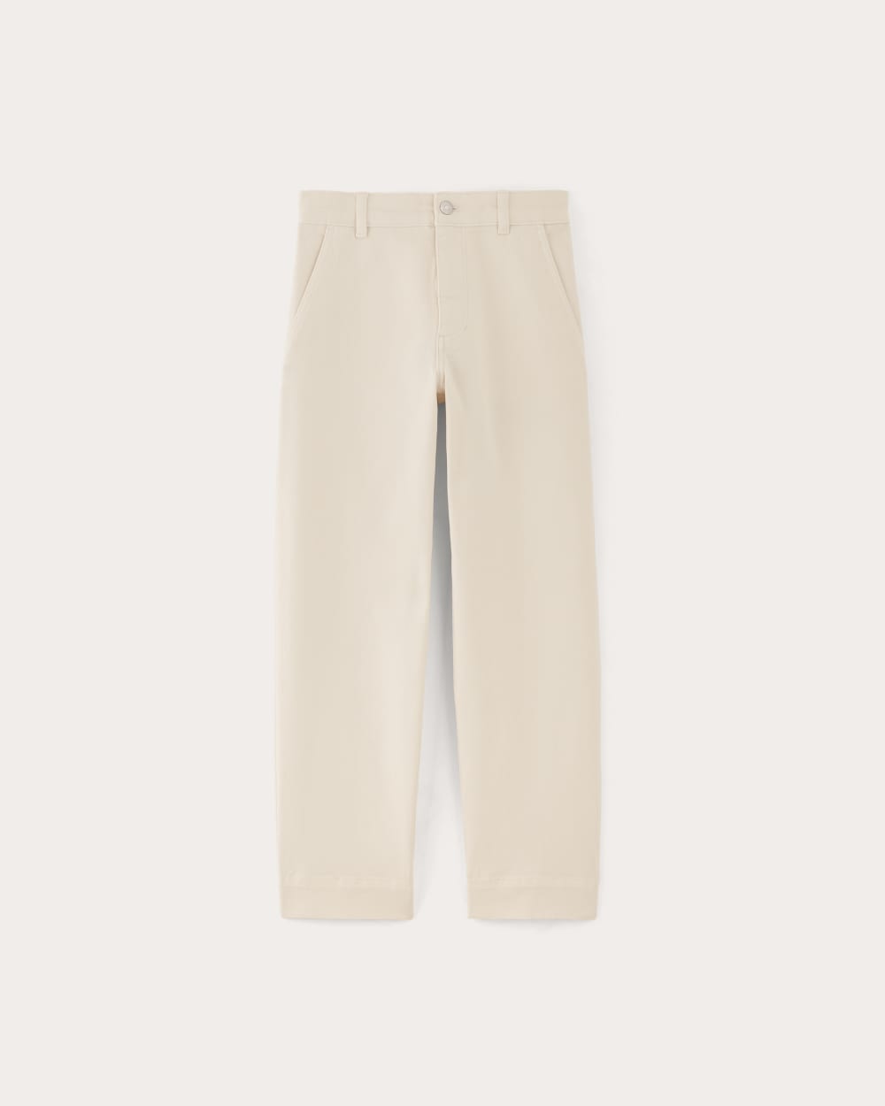 The Utility Straight-Leg Pant in Bone — alternate view