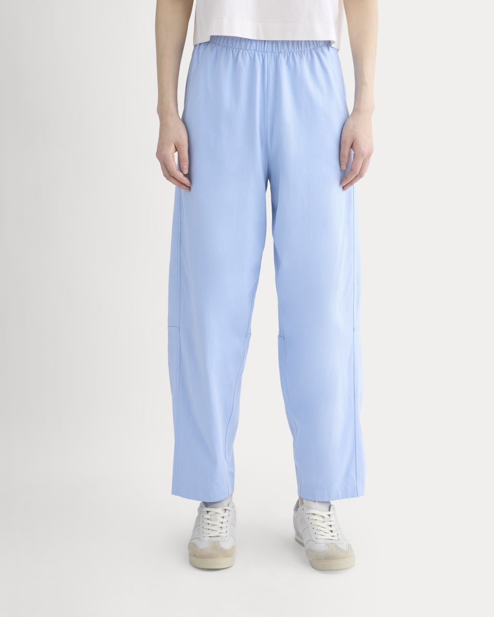 Weekend Track Pant in Open Air Blue — detail view