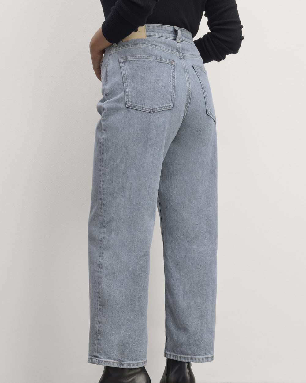 The Way-High® Hourglass Jean in Salt Water — detail view