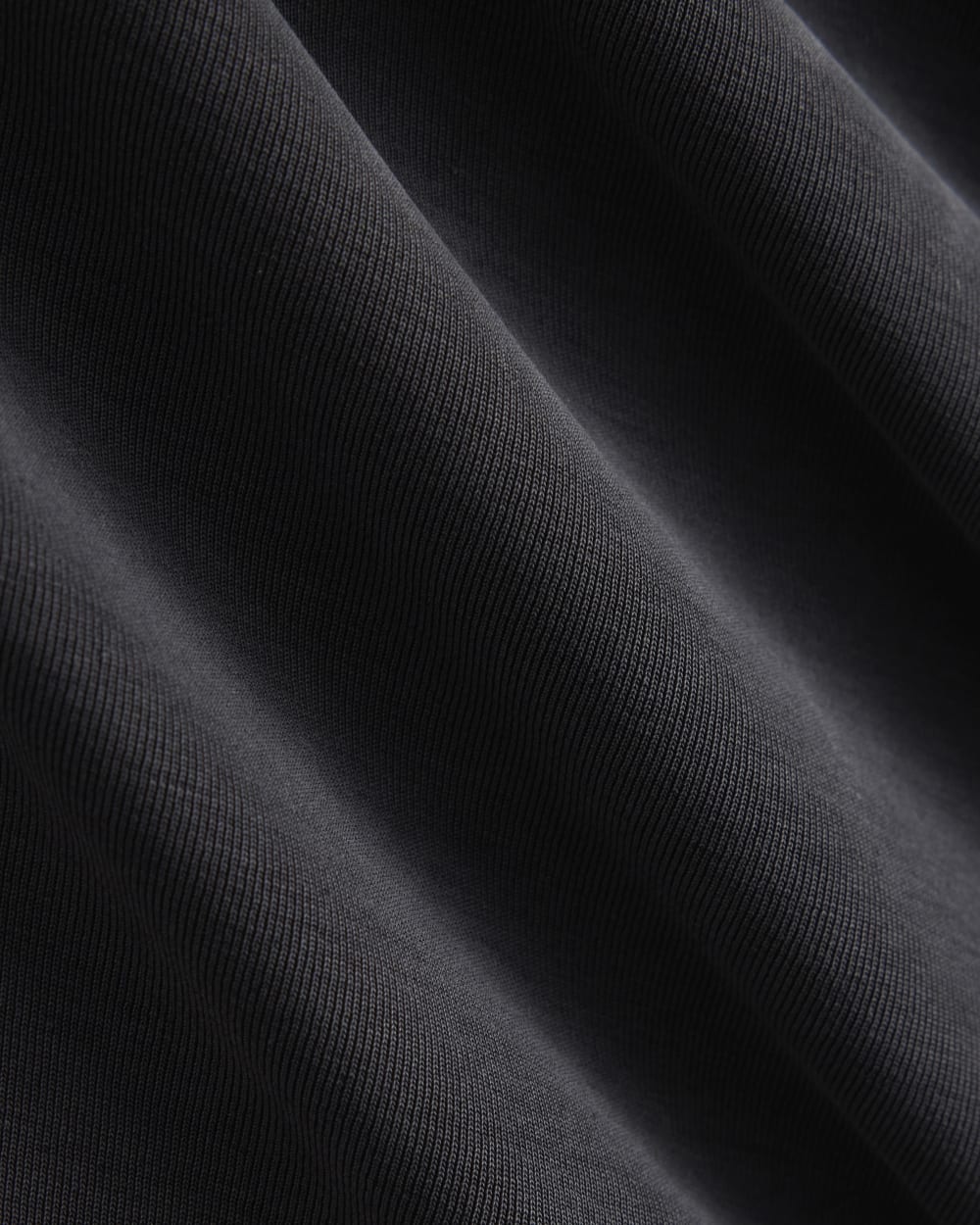 Maxi Skirt in Butterknit in Black — detail view