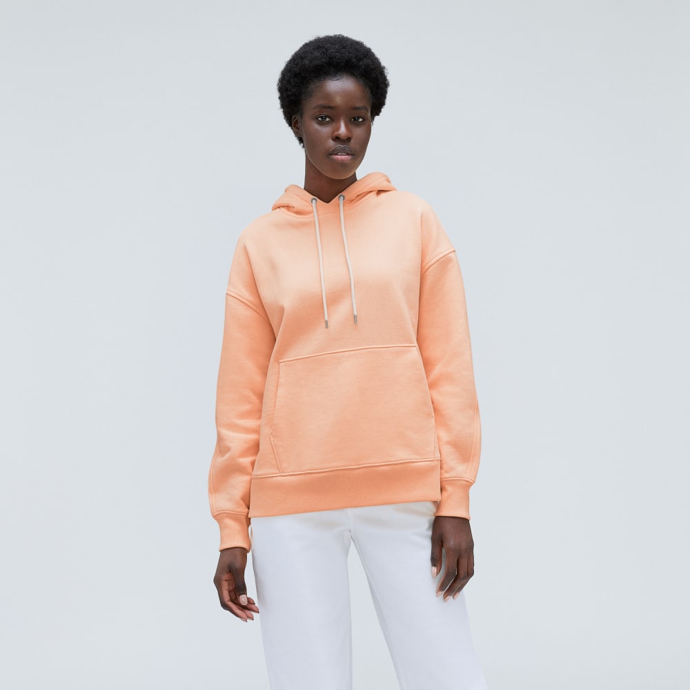 The Track Organic Cotton Popover in Apricot — alternate view