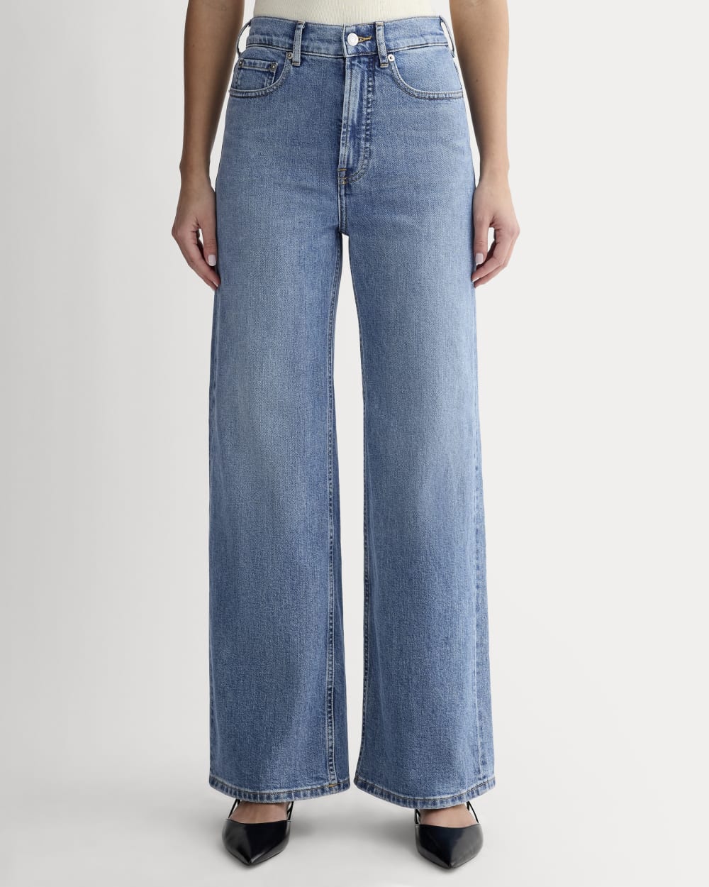 The Way-High® Sailor Jean in Vintage Blue — detail view