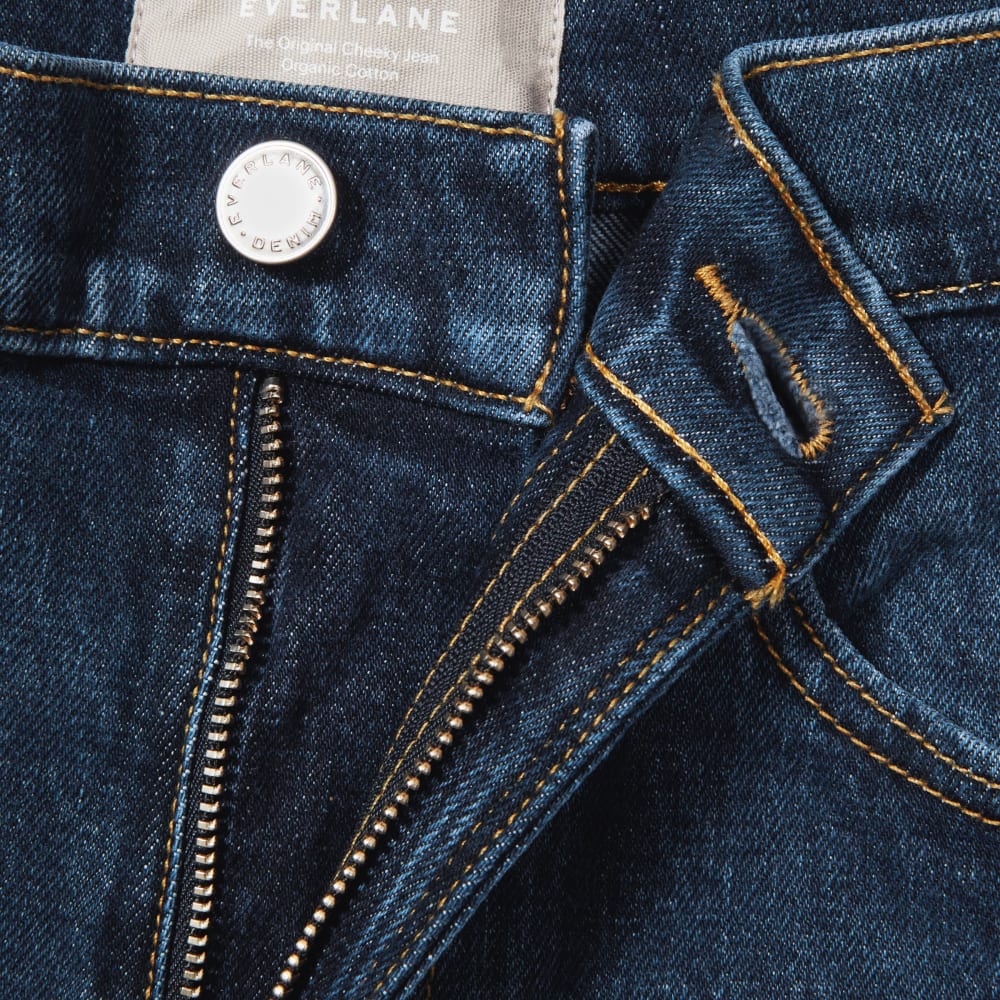 The Original Cheeky® Jean in Washed Midnight — detail view