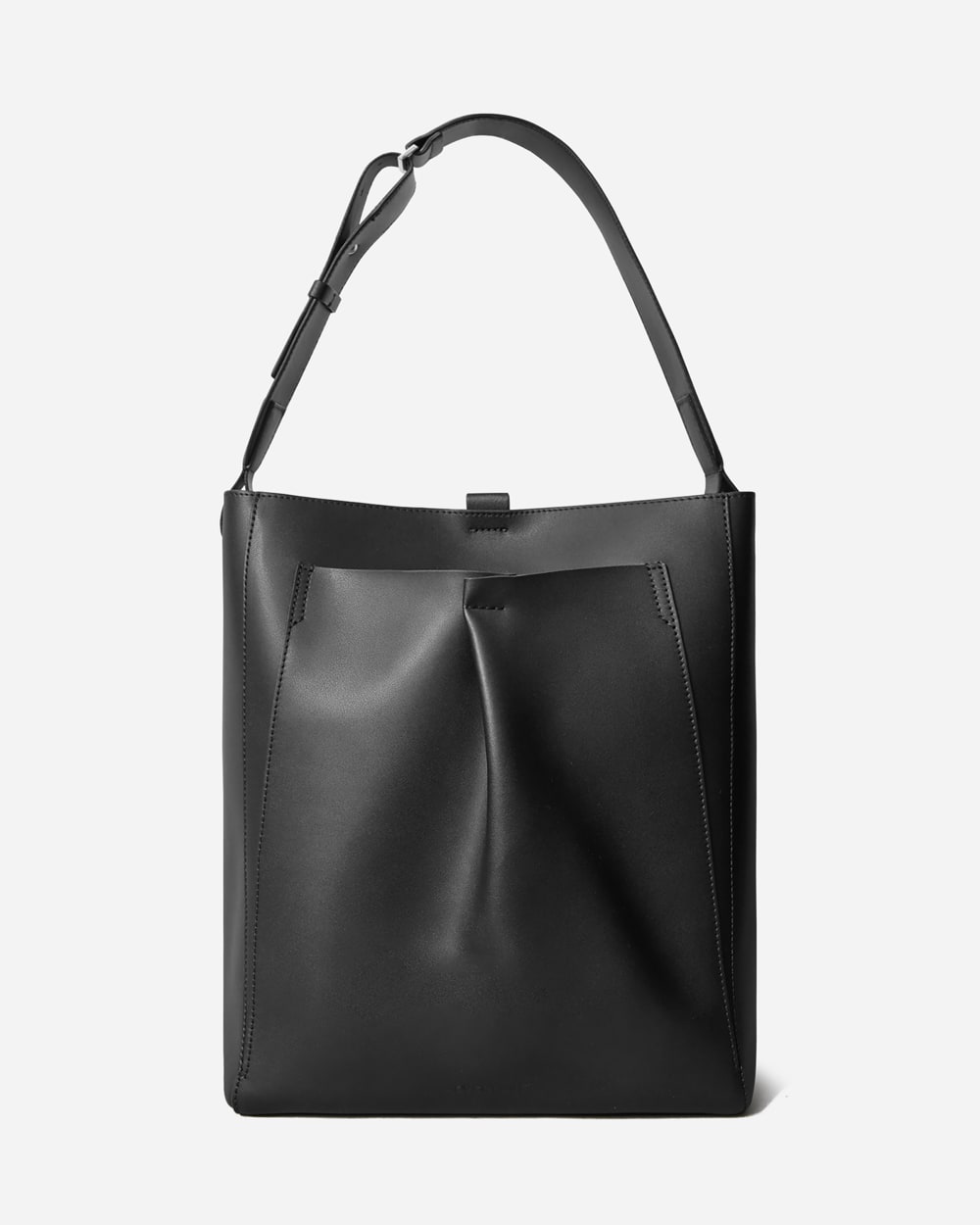 The Studio Bag in Black — front view