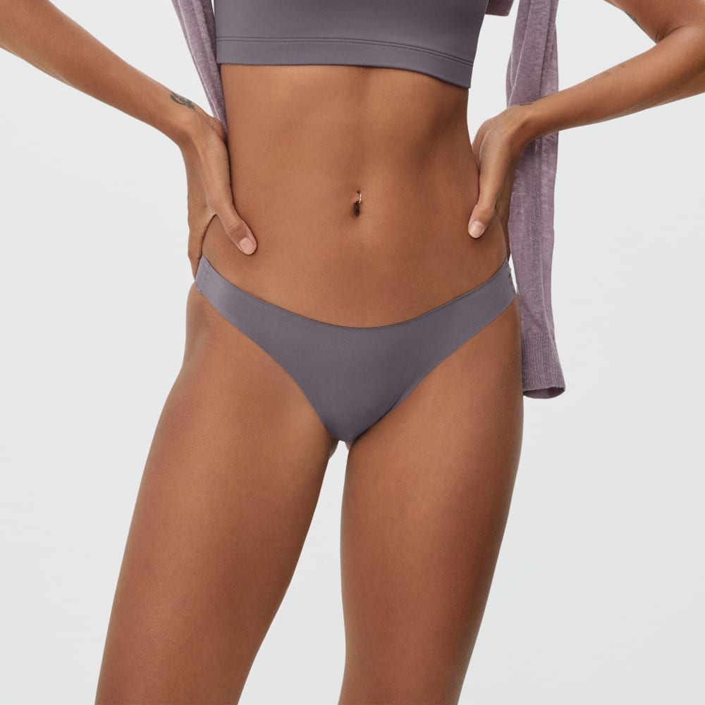 The Invisible Bikini in Plum Grey — alternate view