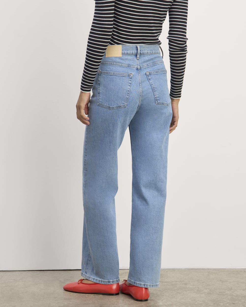 The Way-High® Sailor Jean in Shallow Beach — detail view