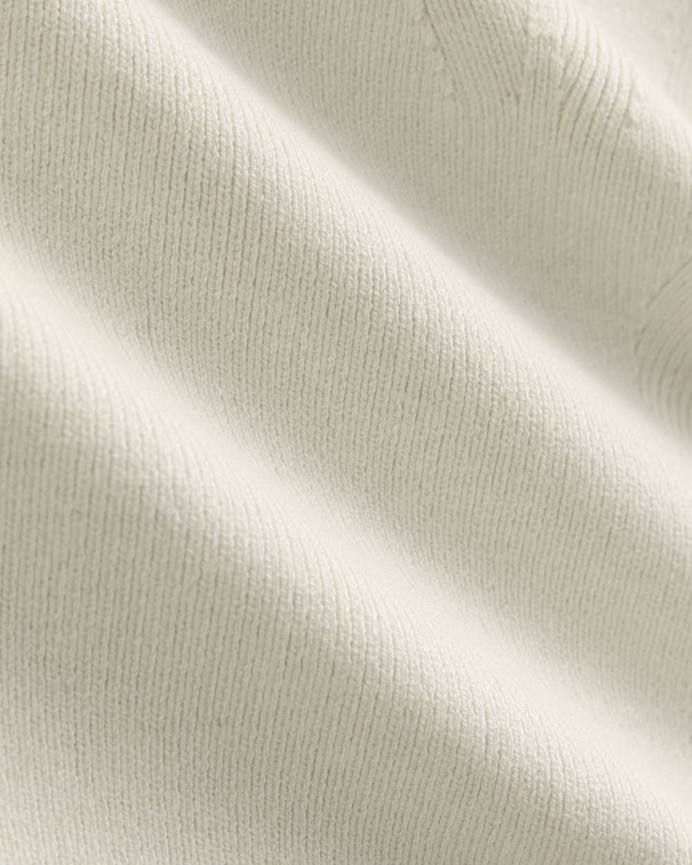 Knit Tube Top in Birch — detail view