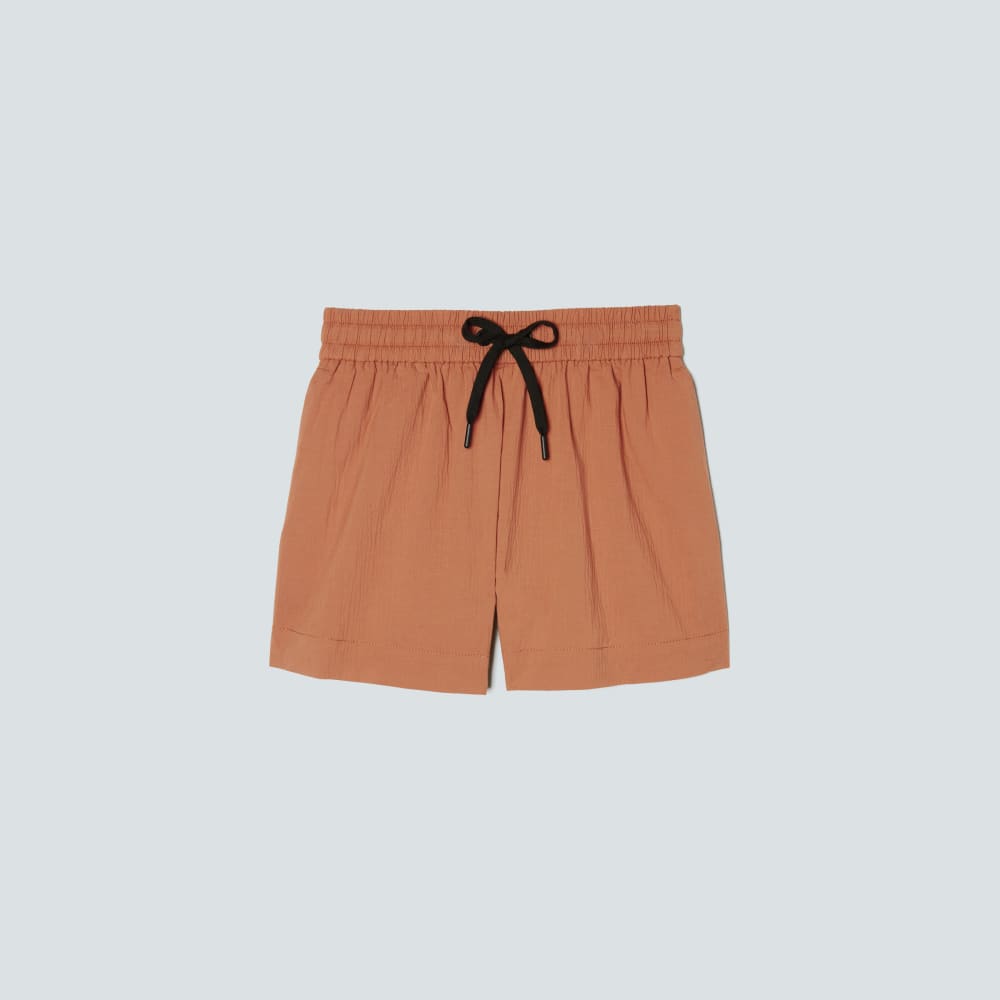 The Seersucker Boxer Short in Tawny Brown — alternate view