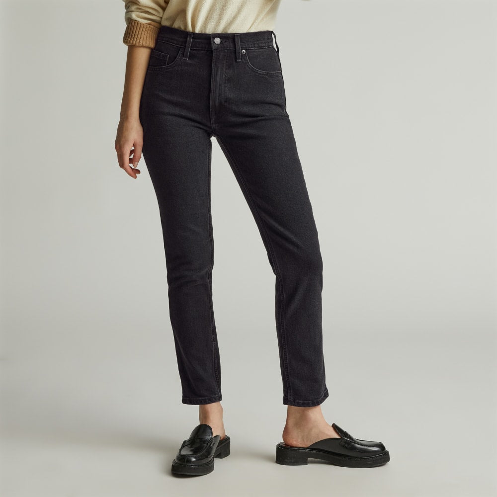 The Original Cheeky® Jean in Tumbled Black — front view