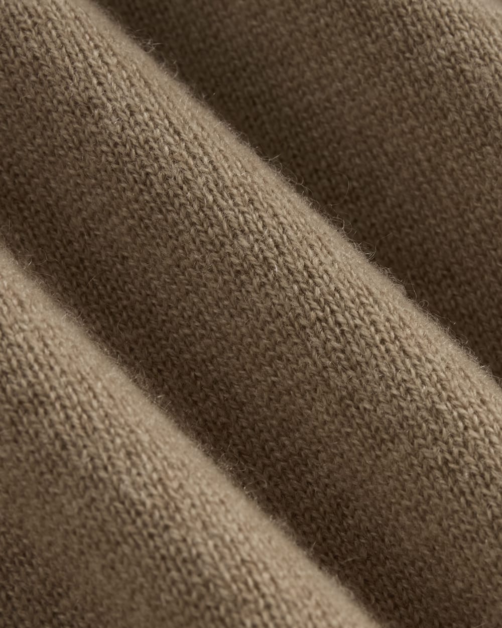 The Classic Tank in Cashmere in Tiger's Eye — detail view