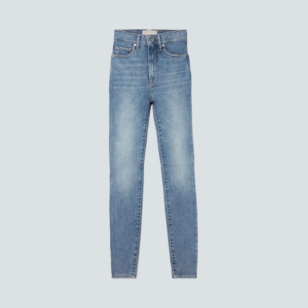 The Way-High® Hourglass Skinny Jean in Faded Blue — alternate view