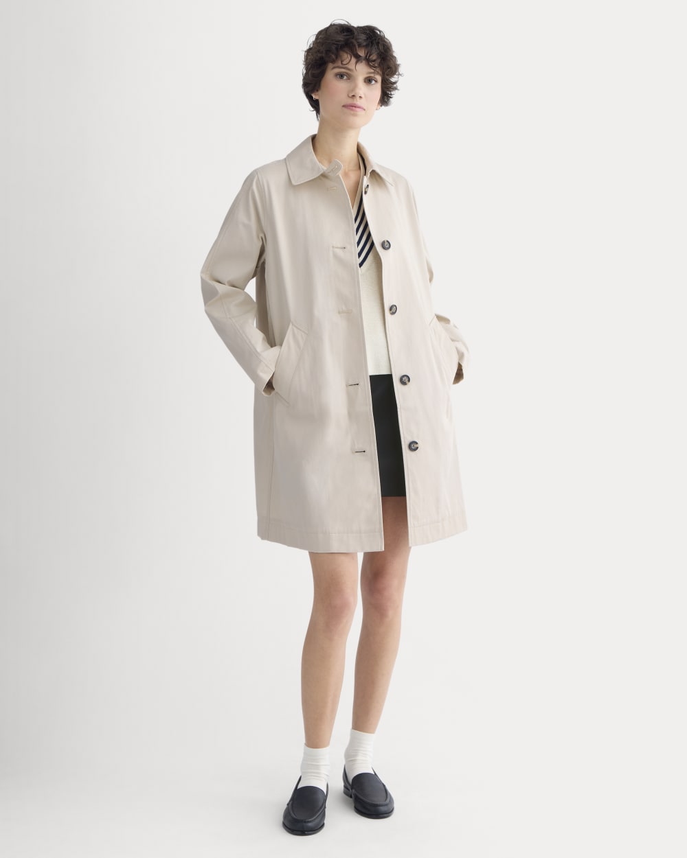The Mac Coat in Peyote — detail view