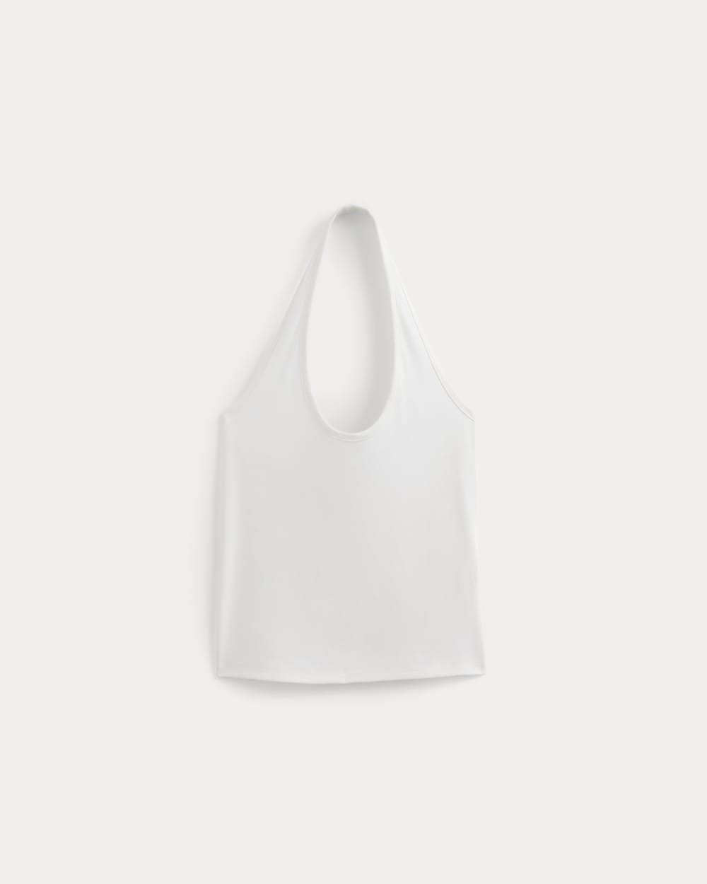 Halter Tank in Bone — alternate view