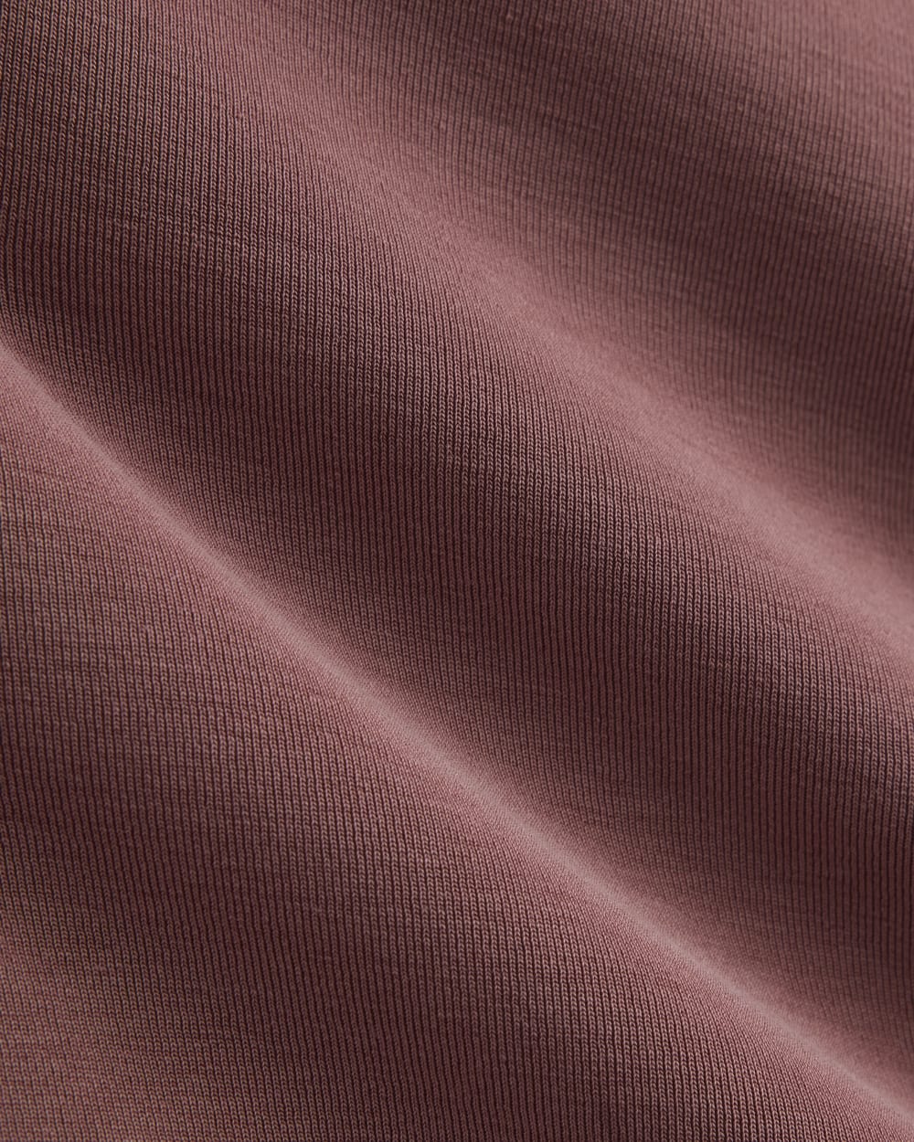 Boatneck Cap-Sleeve Top in Butterknit in Henna Red — detail view
