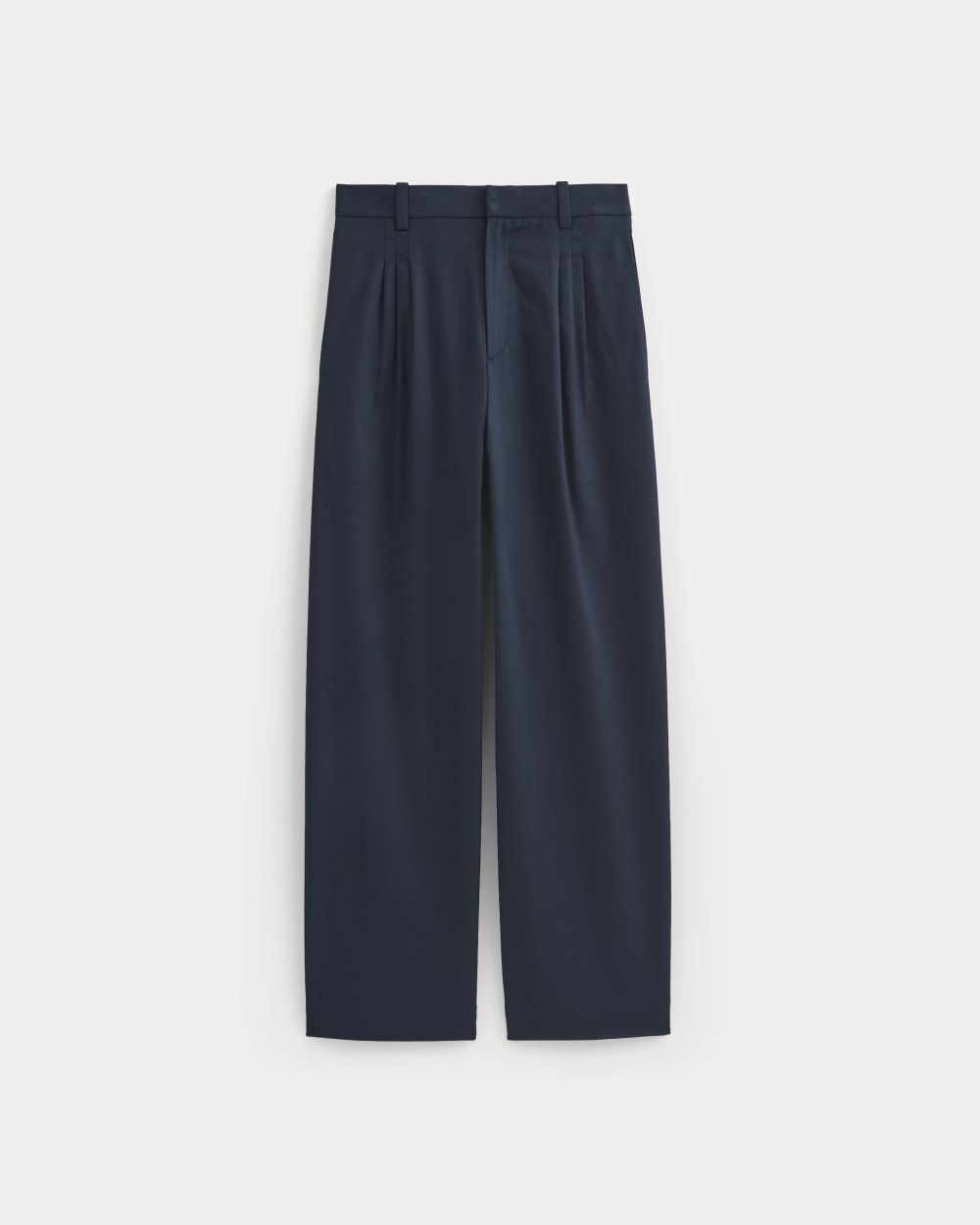 Tailored Drape Balloon Pant in Navy — alternate view