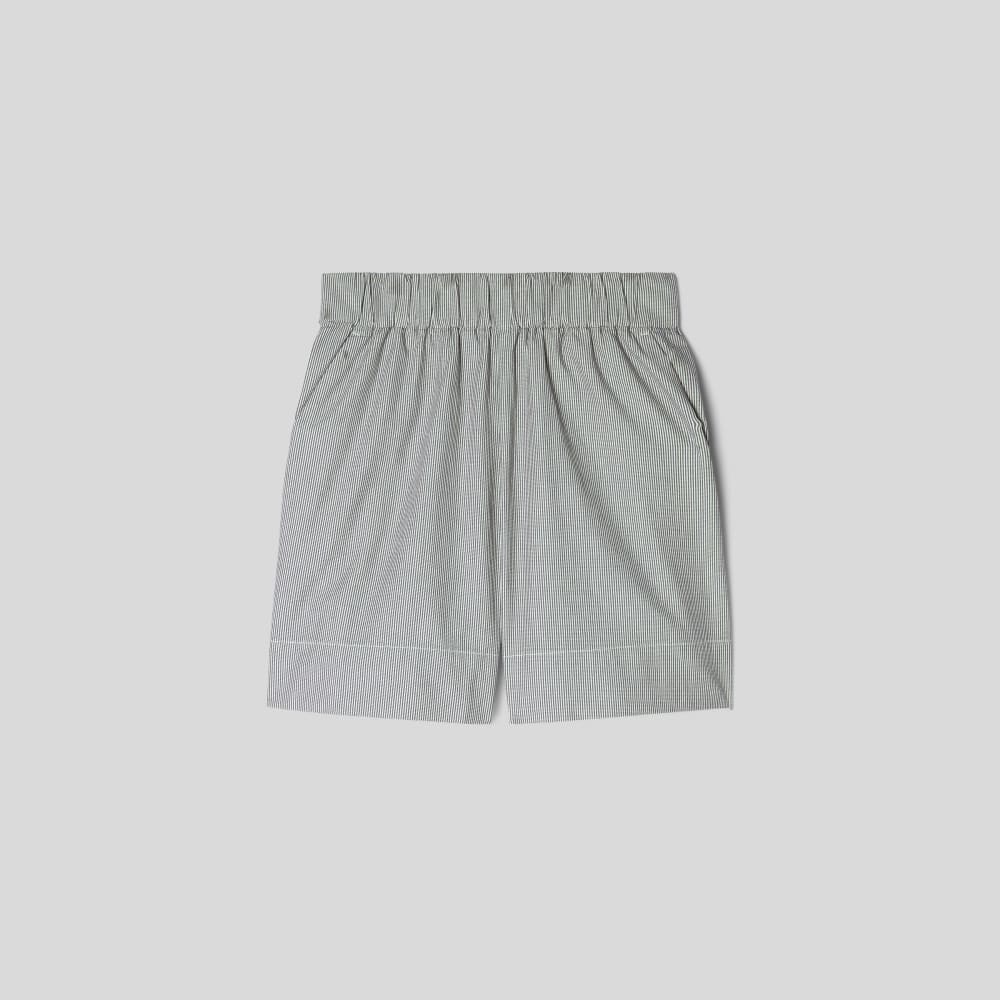 The Easy Short in Canvas Tan / Navy — alternate view