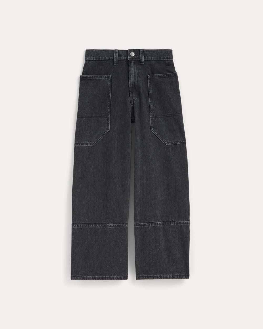 The Way-High® Gardener Cropped Jean in Washed Black — alternate view