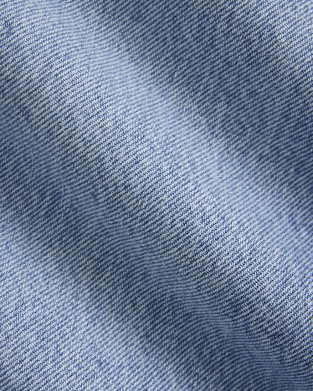 Everlane x Elena Bonvicini La Brea Low-Rise Baggy Jean in Crystal Cove Indigo — detail view