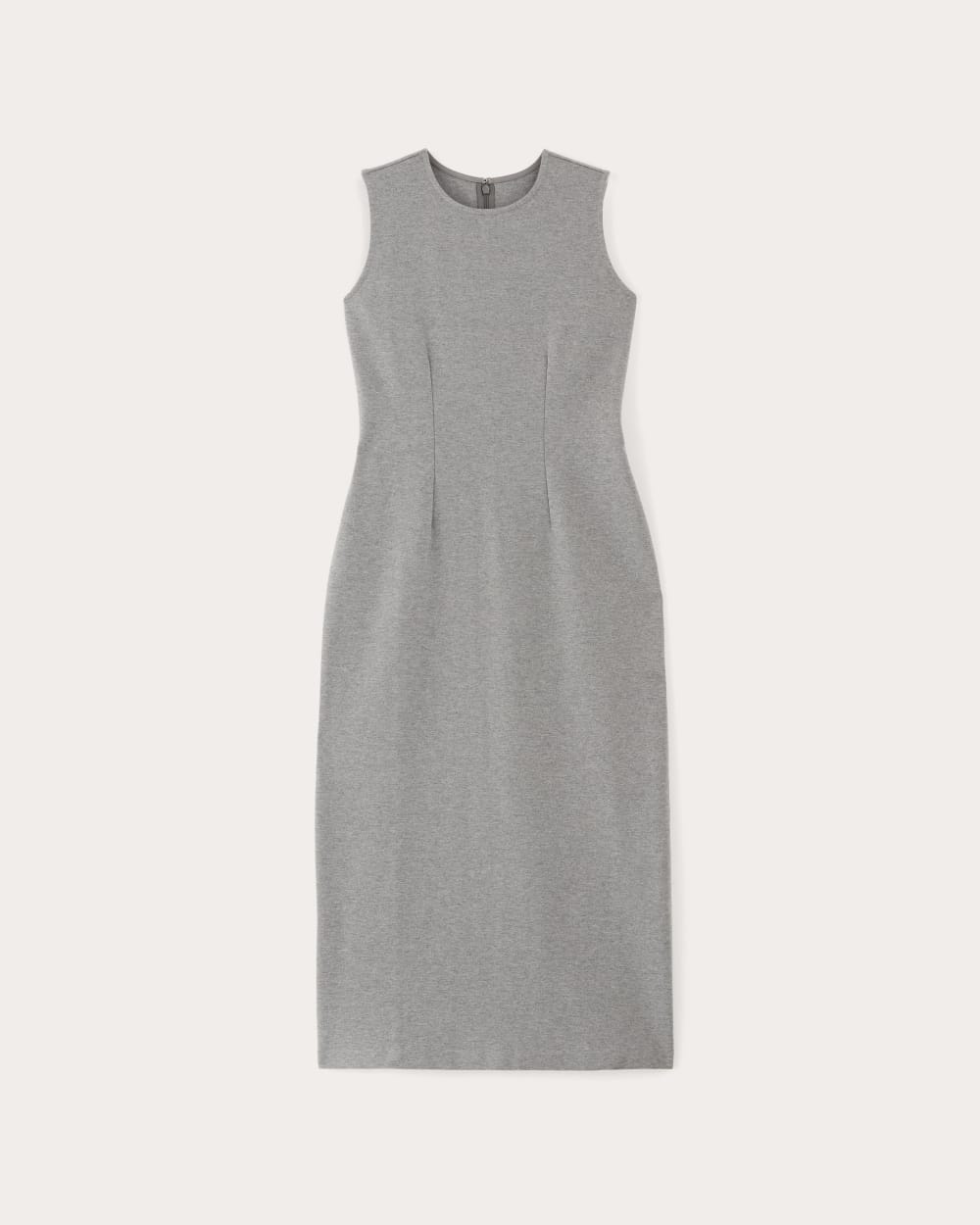 The Dream '90s Midi Dress in Mid Heather Grey — alternate view