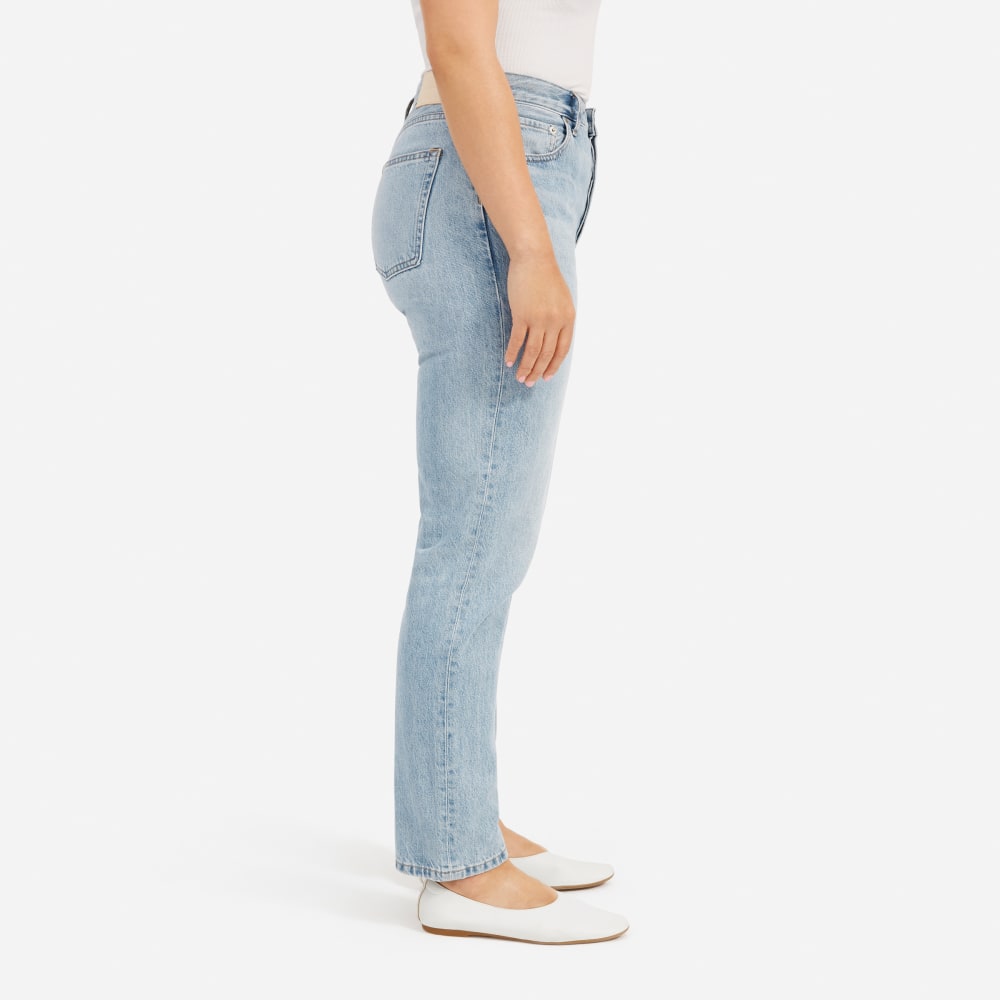The ’90s Cheeky® Jean in Vintage Sunbleached Blue — detail view