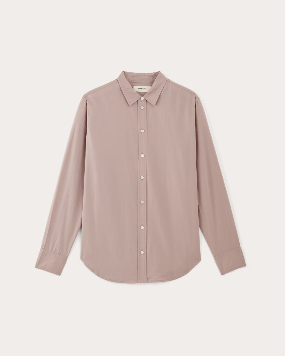The Must-Have Shirt in Silky Cotton in Dusty Rose — alternate view
