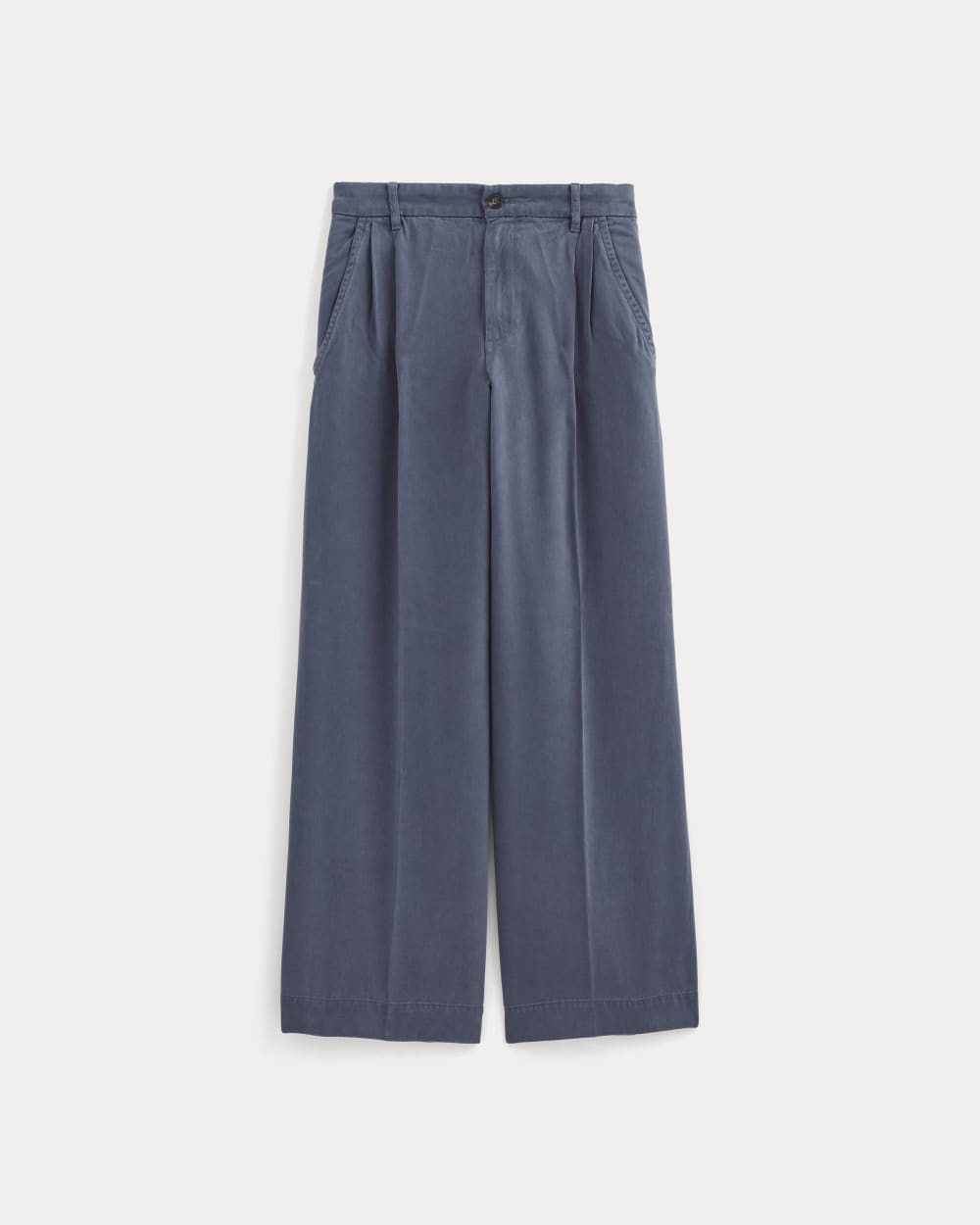 The Trouser in Buttersoft in Indigo — alternate view