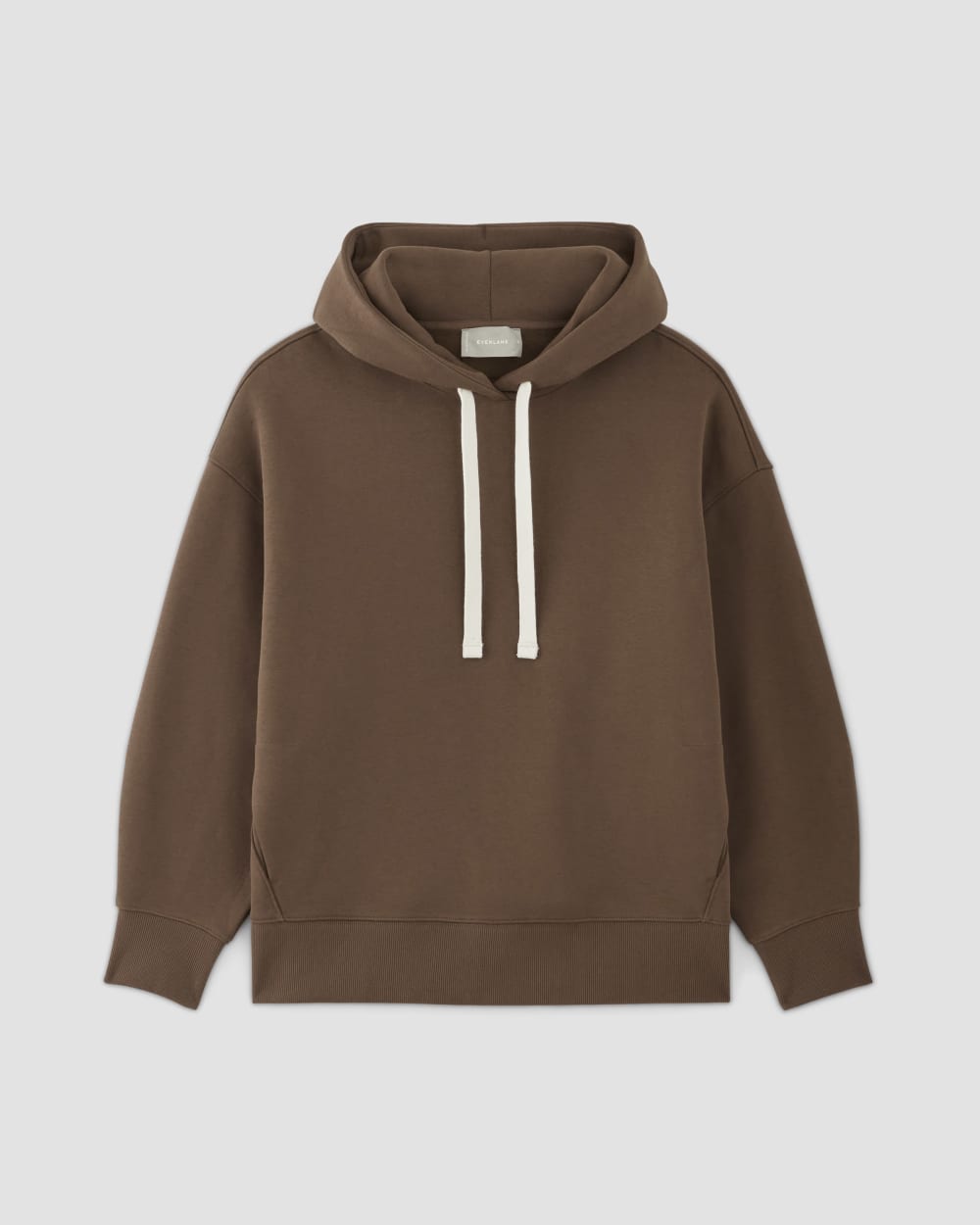 The ReTrack Hoodie in Cocoa — alternate view
